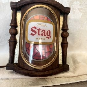 Vintage Stag Beer Light